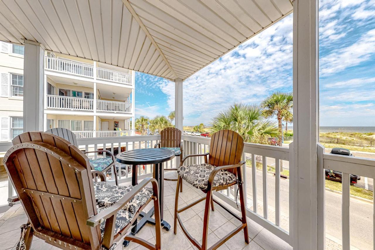 Sunrise Surf Apartment Tybee Island Bagian luar foto