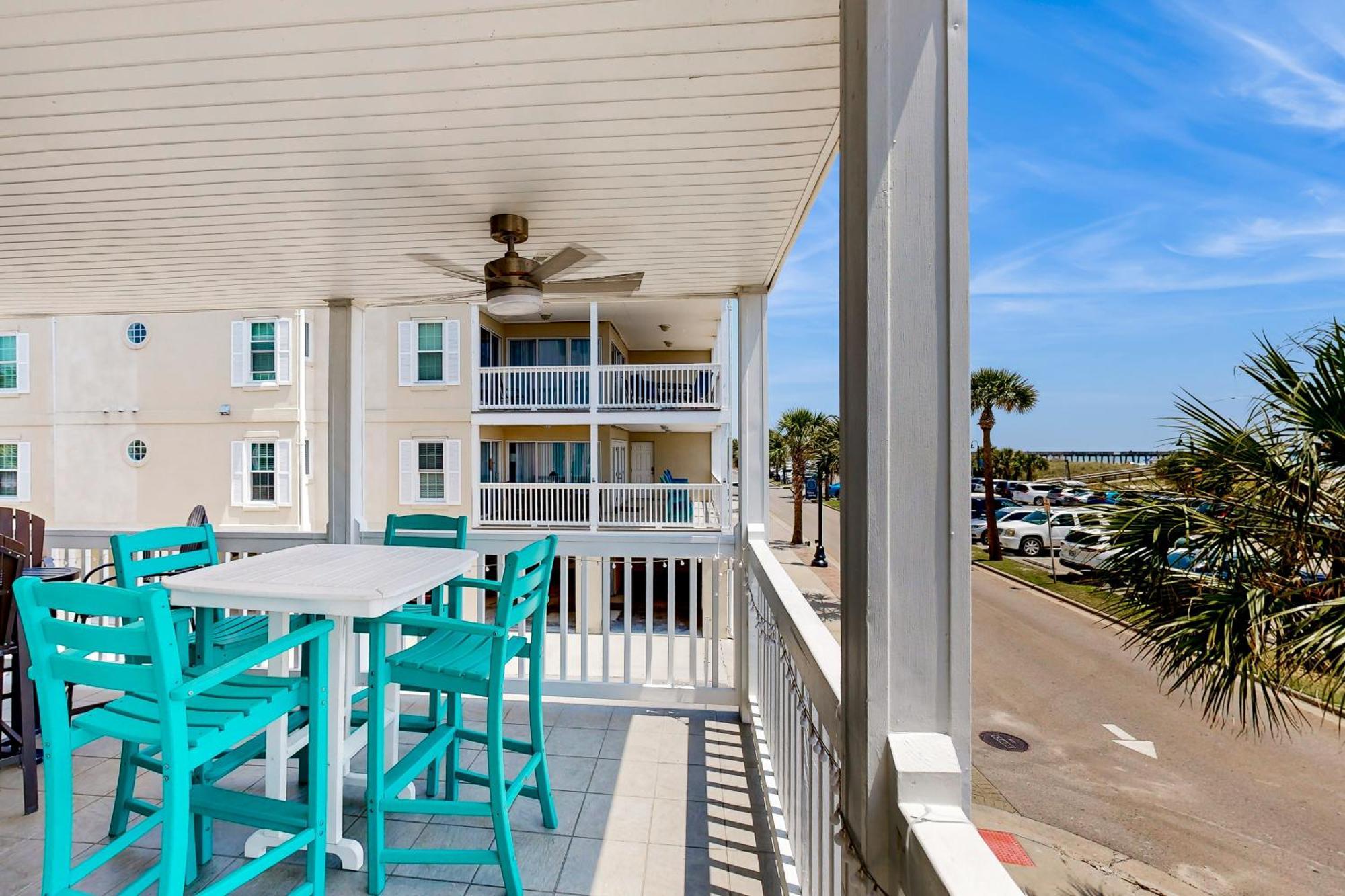 Sunrise Surf Apartment Tybee Island Bagian luar foto